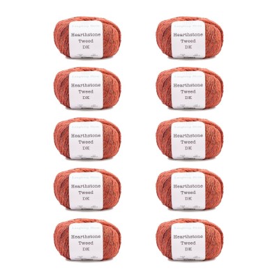 Laughing Hens Hearthstone Tweed DK - Pack of 10 x 50g balls										 - 10 Autumn Bracken
