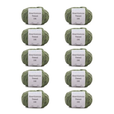 Laughing Hens Hearthstone Tweed DK - Pack of 10 x 50g balls										 - 14 Willow Shoot