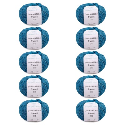 Laughing Hens Hearthstone Tweed DK - Pack of 10 x 50g balls										 - 16 Loch Skye