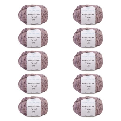 Laughing Hens Hearthstone Tweed DK - Pack of 10 x 50g balls										 - 19 Blush Heather