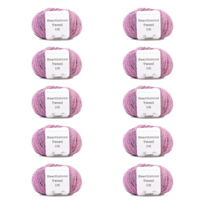 Laughing Hens Hearthstone Tweed DK - Pack of 10 x 50g balls										 - 20 Foxglove