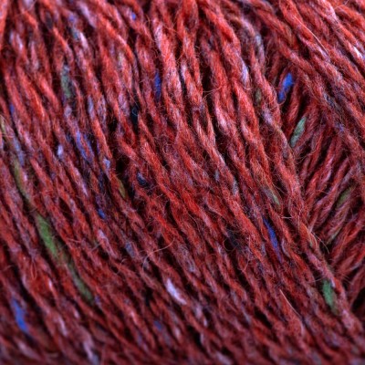 Laughing Hens Hearthstone Tweed DK - Pack of 5 x 50g balls										 - 22 Rowan Flame
