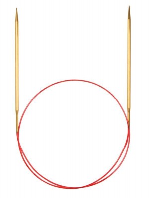 addi Feinstricknadeln Gold-Spitzen in 50 cm Länge										 - 1,50 mm
