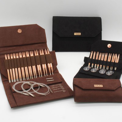 LYKKE Cypra Interchangeable Circular Copper Knitting Needle Set 5in Tips										