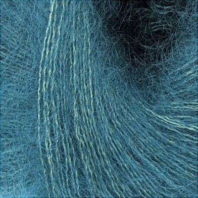 Laughing Hens Halo Kid Silk - Packung mit 10 x 25g Knoten										 - 561 Dark Teal