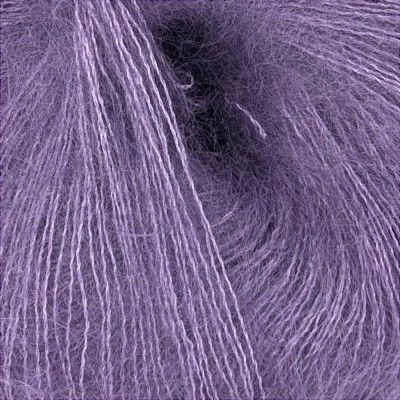 Laughing Hens Halo Kid Silk - Packung mit 10 x 25g Knoten										 - 599 Mulberry