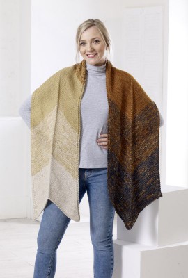 Manos Milo Pradera Shultertuch - Englischsprachige Anleitung										