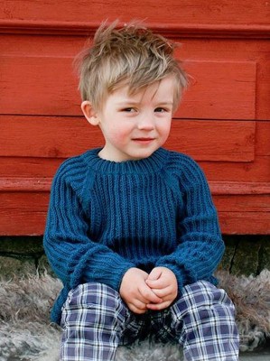 DROPS Perkins Kinderpullover - Deutschsprachige Anleitung										