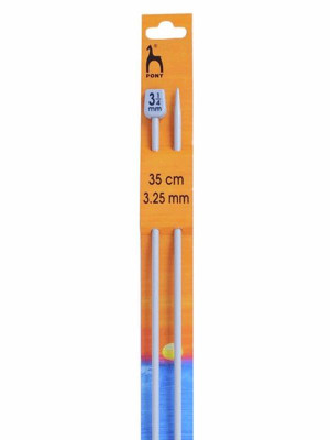 Pony Jackenstricknadeln in 35 cm Länge										 - 3,25 mm