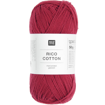 Rico Cotton										 - 209 Wine Red
