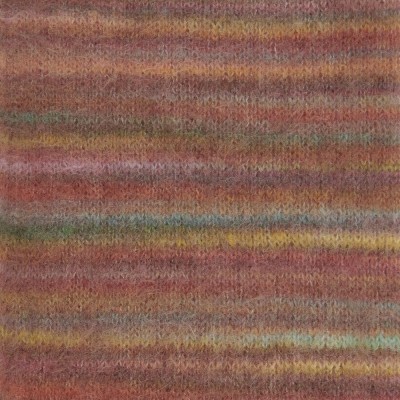 Rico Fashion Meri Mohair Print										 - 002 Dark Peaches