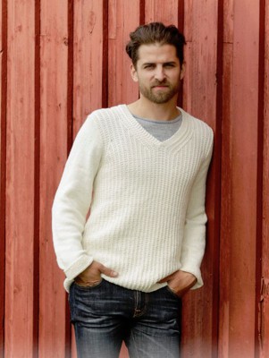 DROPS Riley Herren Pullover - Deutschsprachige Anleitung										