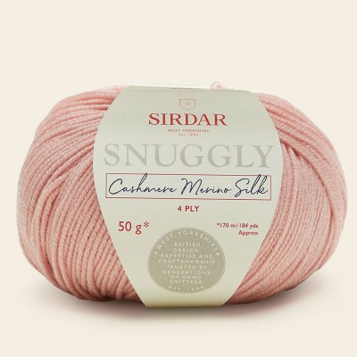 Sirdar Snuggly Cashmere Merino Silk 4 Ply - 300 Little Piglet