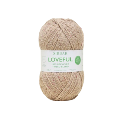 Sirdar Loveful Recycled Tweed										 - 209 Oak