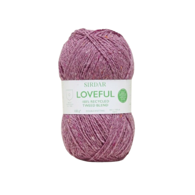 Sirdar Loveful Recycled Tweed										 - 206 Rosewood