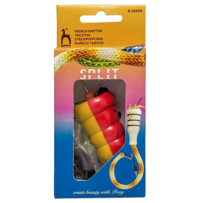 Pony Split French Knitter										