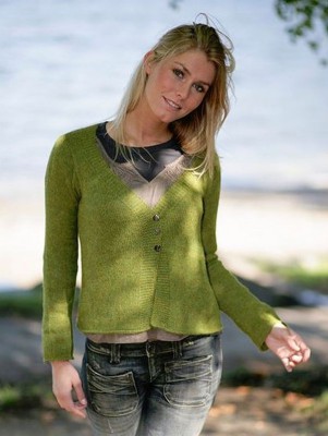 DROPS Swing Strickjacke - Deutschsprachige Anleitung										