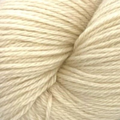 Ungefarbtes Garn Superwash Bluefaced Leicester/Corriedale 4 Ply										 - Ungefarbt / Ecru - 100g