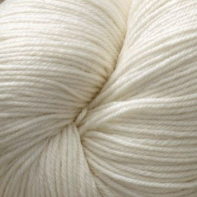 Ungefarbtes Garn Superwash Sock										 - Ungefarbt / Ecru 100 g