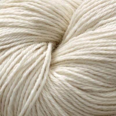 Ungefarbtes Garn Baby Merino 4 Ply										 - Ungefarbt / Ecru - 100 g