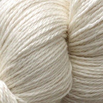 Ungefarbtes Garn Baby Silk 4 Ply										 - Ungefarbt / Ecru 100 g