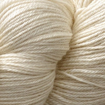 Ungefarbtes Garn Fine Yak 4 Ply										 - Ungefarbt / Ecru - 100 g