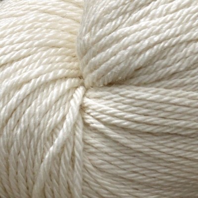 Ungefarbtes Garn Merino Silk DK										 - Ungefarbt / Ecru - 100g