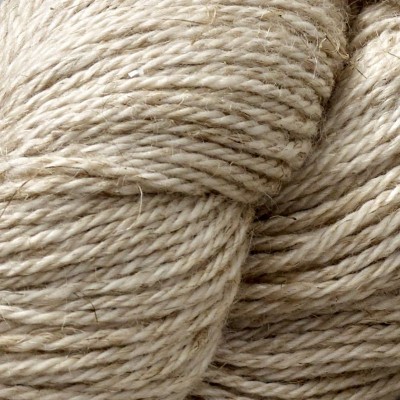 Ungefarbtes Garn Organic Wool Linen DK										 - Ungefarbt / Ecru - 100g