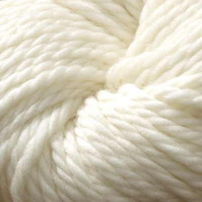 Ungefarbtes Garn Super Chunky Superwash Merino										 - Ungefarbt / Ecru - 150g