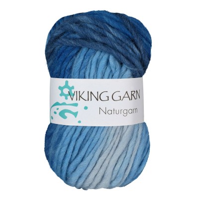 Viking Garn Snorre Naturgarn										 - 623 Multi Blue