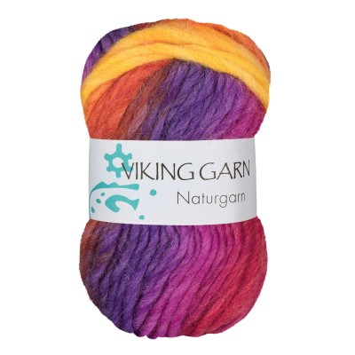 Viking Garn Snorre Naturgarn										 - 640 Multi Tutti Frutti