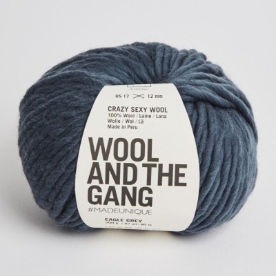 Wool and the Gang Crazy Sexy Wool										 - 031 Eagle Grey