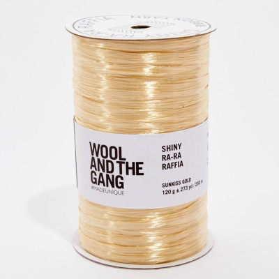 Wool and the Gang Ra-Ra Raffia										 - 260 Sunkiss Gold