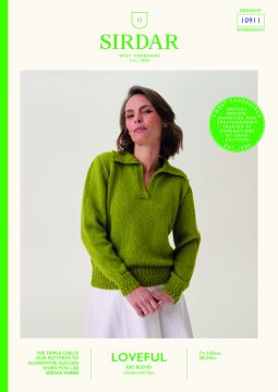 Sirdar Loveful Bio 10911 Branched Rib Polo