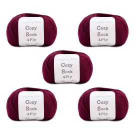 Laughing Hens Cozy Sock 4 Ply Pack of 5 x 100g