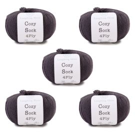 Laughing Hens Cozy Sock 4 Ply - Pack of 5 x 100g balls