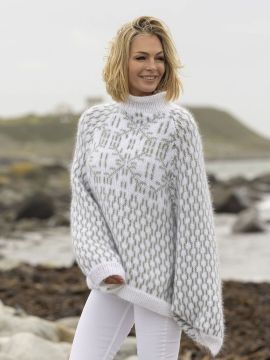 Viking Garn 2519-1a Hulda Sweater Green