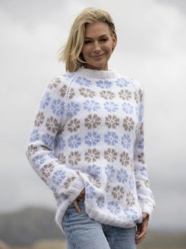 Viking Garn 2519-6 Blomar Sweater