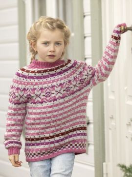 Viking Garn 2602-3 Fanastøl Sweater Pearl