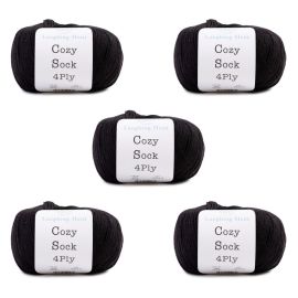 Laughing Hens Cozy Sock 4 Ply - Pack of 5 x 100g balls