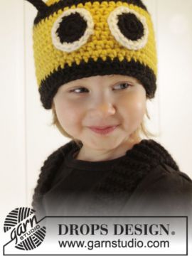DROPS Bee Happy Beanie - Deutschsprachige Anleitung