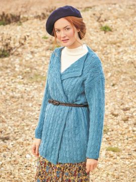 Rowan Frieze Strickjacke - Deutschsprachige Anleitung