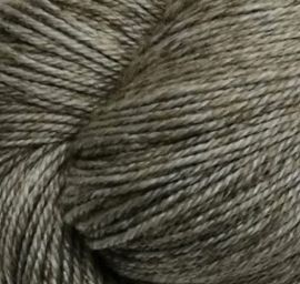 Ungefarbtes Garn Silky Grey Yak 4 Ply