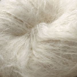 Ungefarbtes Garn Brushed Suri DK