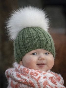 Viking Garn 2501-2 Mynte Hat