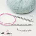 addi Unicorn Circular Fixed Knitting Needles 60cm (24in)