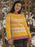 Viking Garn 2412-1 Women's Easter Spirit Sweater