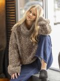 Viking Garn 2510-3b Yrsa Sweater Brown-Beige