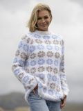 Viking Garn 2519-6 Blomar Sweater
