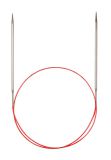 addi Fein Rundstricknadeln Silberfarben Spitzen  60cm Länge